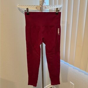 Gymshark Women’s Burgundy Leggings